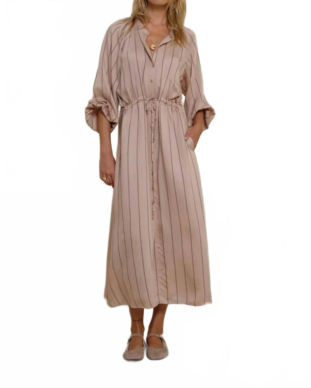 NEW ILOVELILYA lourdes button-through front dress in seraphine blush